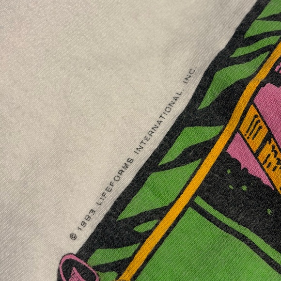 Vintage life forms frog golf T-shirt - Picture 6 of 6